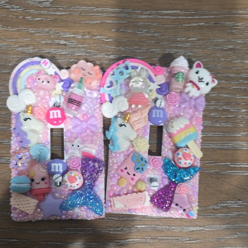 Colorful Kids Light Switch Cover